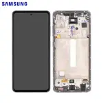 SAMSUNG DISPLAY A528B A52S WITH FRAME VIOLET